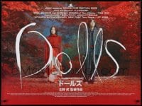 6y450 DOLLS British quad 2002 Beat Takeshi Kitano directed, Miho Kanno, great image of red trees!