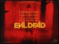 6y456 EVIL DEAD teaser DS British quad 2013 new vision from the producers of the original classic!