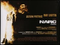 6y488 NARC DS British quad 2002 narcotics drug police officers Jason Patric & Ray Liotta!