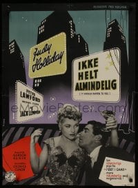 6y041 IT SHOULD HAPPEN TO YOU Danish 1954 Judy Holliday, Peter Lawford, Jack Lemmon in his 1st role