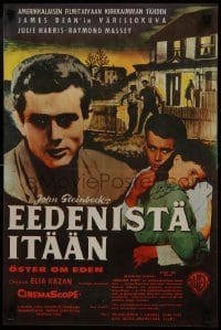 6y222 EAST OF EDEN Finnish 1955 first James Dean, John Steinbeck, directed by Elia Kazan!