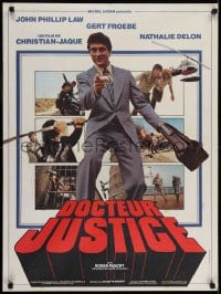 6y358 DOCTOR JUSTICE French 24x32 1975 Gert Froebe, great image of John Phillip Law, Landi design!