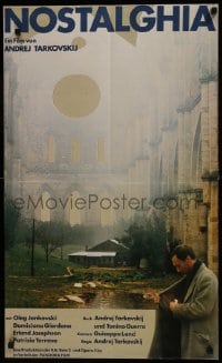6y127 NOSTALGHIA German 20x33 1984 Andrei Tarkovsky's Nostalghia, desolate image!
