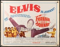 6z643 FRANKIE & JOHNNY 1/2sh 1966 Elvis Presley turns the land of the blues red hot!