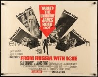 6z644 FROM RUSSIA WITH LOVE 1/2sh 1964 target Sean Connery is the unkillable James Bond 007!