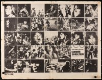 6z652 GIMME SHELTER 1/2sh 1971 Rolling Stones rock & roll concert, ultra rare first NYC GP release!