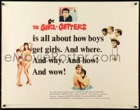 6z657 GIRL-GETTERS 1/2sh 1965 Oliver Reed, it's an adult film for teenagers and vice versa!