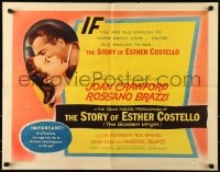 6z660 GOLDEN VIRGIN style A 1/2sh 1957 deaf/mute Heather Sears in The Story of Esther Costello!