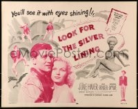 6z758 LOOK FOR THE SILVER LINING 1/2sh R1956 June Haver & Ray Bolger dancing, Gordon MacRae!