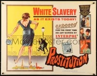 6z845 PROSTITUTION 1/2sh 1965 shameful story of worldwide white slavery as it exists today!