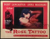 6z868 ROSE TATTOO 1/2sh 1955 Burt Lancaster, Anna Magnani, written by Tennessee Williams!