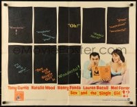 6z885 SEX & THE SINGLE GIRL 1/2sh 1965 great full-length image of Tony Curtis & sexiest Natalie Wood!