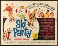 6z900 SKI PARTY 1/2sh 1965 Frankie Avalon, Dwayne Hickman, where the he's meet the she's on skis!