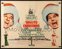6z980 WHITE CHRISTMAS 1/2sh R1961 Bing Crosby, Danny Kaye, Clooney, Vera-Ellen, musical classic!