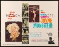 6z987 WILD, WILD WORLD OF JAYNE MANSFIELD 1/2sh 1968 many super sexy images, she shows & tells all!