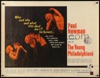 6z999 YOUNG PHILADELPHIANS 1/2sh 1959 lawyer Paul Newman defends Robert Vaughn from murder charges!