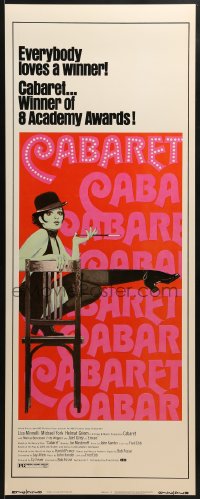 6z070 CABARET insert R1974 Liza Minnelli in Nazi Germany, Bob Fosse, winner of 8 Academy Awards!