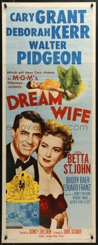 6z123 DREAM WIFE insert 1953 does gay bachelor Cary Grant choose Deborah Kerr or Betta St. John!