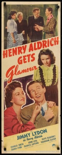 6z172 HENRY ALDRICH GETS GLAMOUR insert 1943 Jimmy Lydon, from Clifford Goldsmith stories!