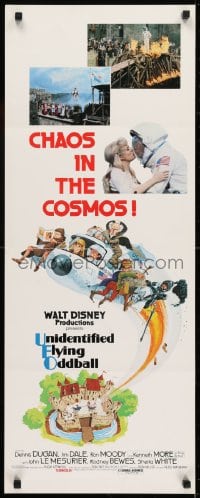 6z354 SPACEMAN & KING ARTHUR insert 1979 Disney sci-fi, Unidentified Flying Oddball!