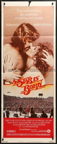 6z360 STAR IS BORN insert 1977 Kris Kristofferson, Barbra Streisand, rock 'n' roll concert image!