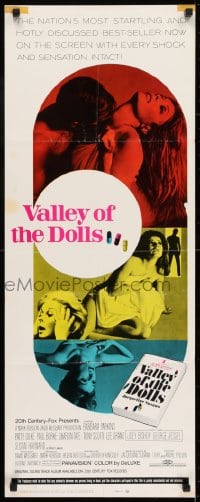 6z419 VALLEY OF THE DOLLS insert 1967 sexy Sharon Tate, from Jacqueline Susann's erotic novel!
