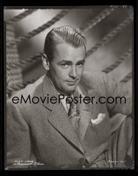 7a004 ALAN LADD 8x10 negative 1940s Paramount studio portrait of the film noir icon in suit & tie!