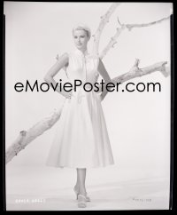 7a023 GRACE KELLY 8x10 negative 1955 incredible Paramount publicity portrait from Rear Window!