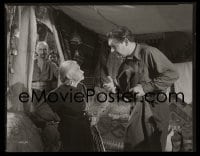 7a059 LON CHANEY JR group of 2 8x10 negatives 1940s Frankenstein Meets the Wolfman + at Paramount!