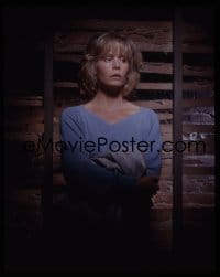 7a163 BEYOND BETRAYAL 4x5 transparency 1994 Susan Dey flees from her abusive policeman husband!