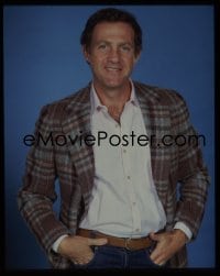 7a219 LADIES MAN 4x5 transparency 1980 Lawrence Pressman as bachelor father who works with women!