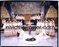 7a132 MOON OVER MIAMI 8x10 transparency 1941 Jack Cole leads Native American Indian dance!