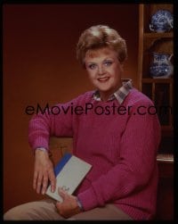 7a340 MURDER SHE WROTE group of 4 4x5 transparencies 1985-1991 Angela Lansbury as Jessica Fletcher!