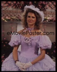 7a389 MURPHY BROWN group of 2 4x5 transparencies 1990 bridesmaid Candice Bergen & bride Faith Ford!