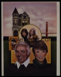 7a349 TOO CLOSE FOR COMFORT group of 4 4x5 transparencies 1980 Ted Knight, Lydia Cornell, Dussault