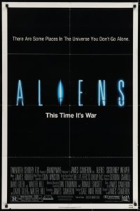 7b025 ALIENS 1sh 1986 there are some places in the universe you don't go alone, this time it's war!
