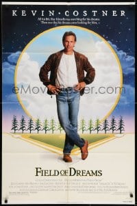 7b304 FIELD OF DREAMS 1sh 1989 Kevin Costner baseball classic, if you build it, they will come!