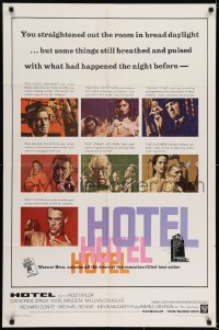7b398 HOTEL 1sh 1967 from Arthur Hailey's novel, Rod Taylor, Catherine Spaak, Karl Malden