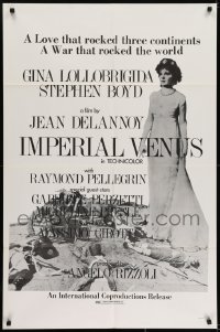 7b416 IMPERIAL VENUS 1sh 1972 Venere imperiale, full-length Gina Lollobrigida, Jean Delannoy