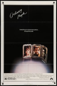 7b643 ORDINARY PEOPLE 1sh 1980 Donald Sutherland, Mary Tyler Moore, directed by Robert Redford!