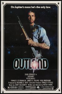 7b647 OUTLAND 1sh 1981 Sean Connery is the only law on Jupiter's moon!