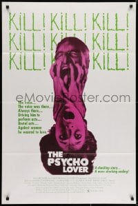 7b685 PSYCHO LOVER 1sh 1970 voice drove him to perform brutal acts against women he wanted to love!