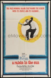 7b700 RAISIN IN THE SUN 1sh 1961 Sidney Poitier, from Lorraine Hansberry's prize-winning play!