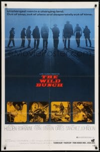 7b953 WILD BUNCH 1sh 1969 Sam Peckinpah cowboy classic starring William Holden & Ernest Borgnine