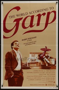 7b979 WORLD ACCORDING TO GARP style B 1sh 1982 Robin Williams has a funny way of looking at life!