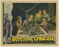 7c347 BOYS FROM SYRACUSE LC 1940 Allan Jones, Martha Raye, Joe Penner & others in Roman garb!