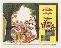 7c085 FOX & THE HOUND TC 1981 two friends who didn't know they were supposed to be enemies!