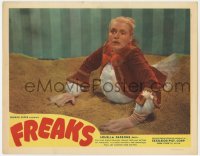 7c516 FREAKS LC R1949 Tod Browning classic, best portrait of Olga Baclanova as the chicken woman!