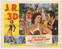 7c518 FRENCH LINE 3D LC 1954 sexy Jane Russell & Gilbert Roland in France, Howard Hughes!