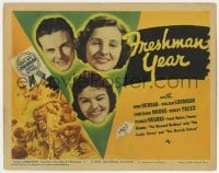 7c087 FRESHMAN YEAR TC 1938 great images of Constance Moore, Dixie Dunbar & William Lundigan!